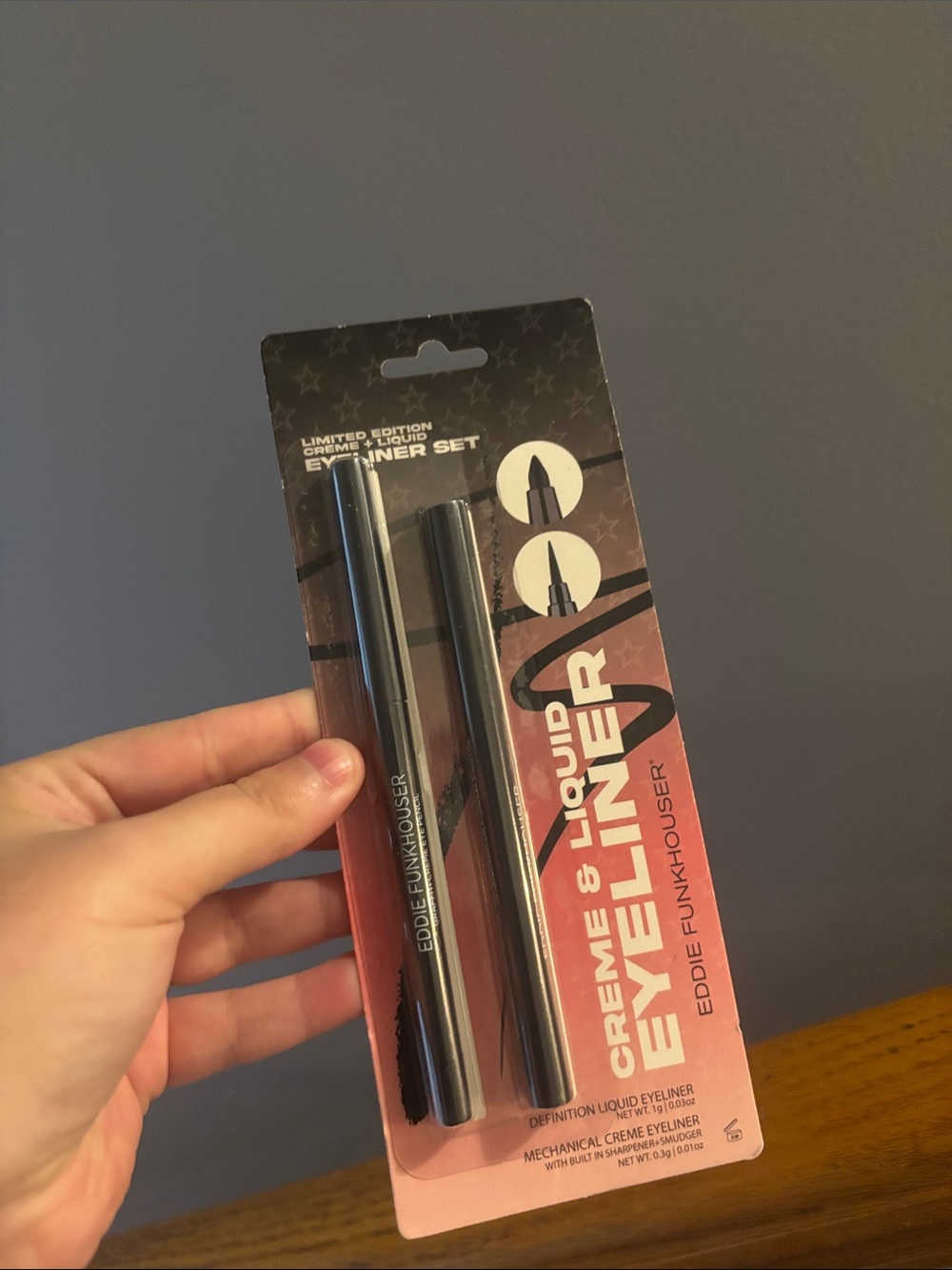 Eddie funkhouser crème & liquid eyeliner set NWT